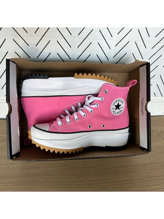 ⭐Converse Run Star Hike Hi Converse 9.5 Mens Shoes Platform Pink Sneaker A08735C